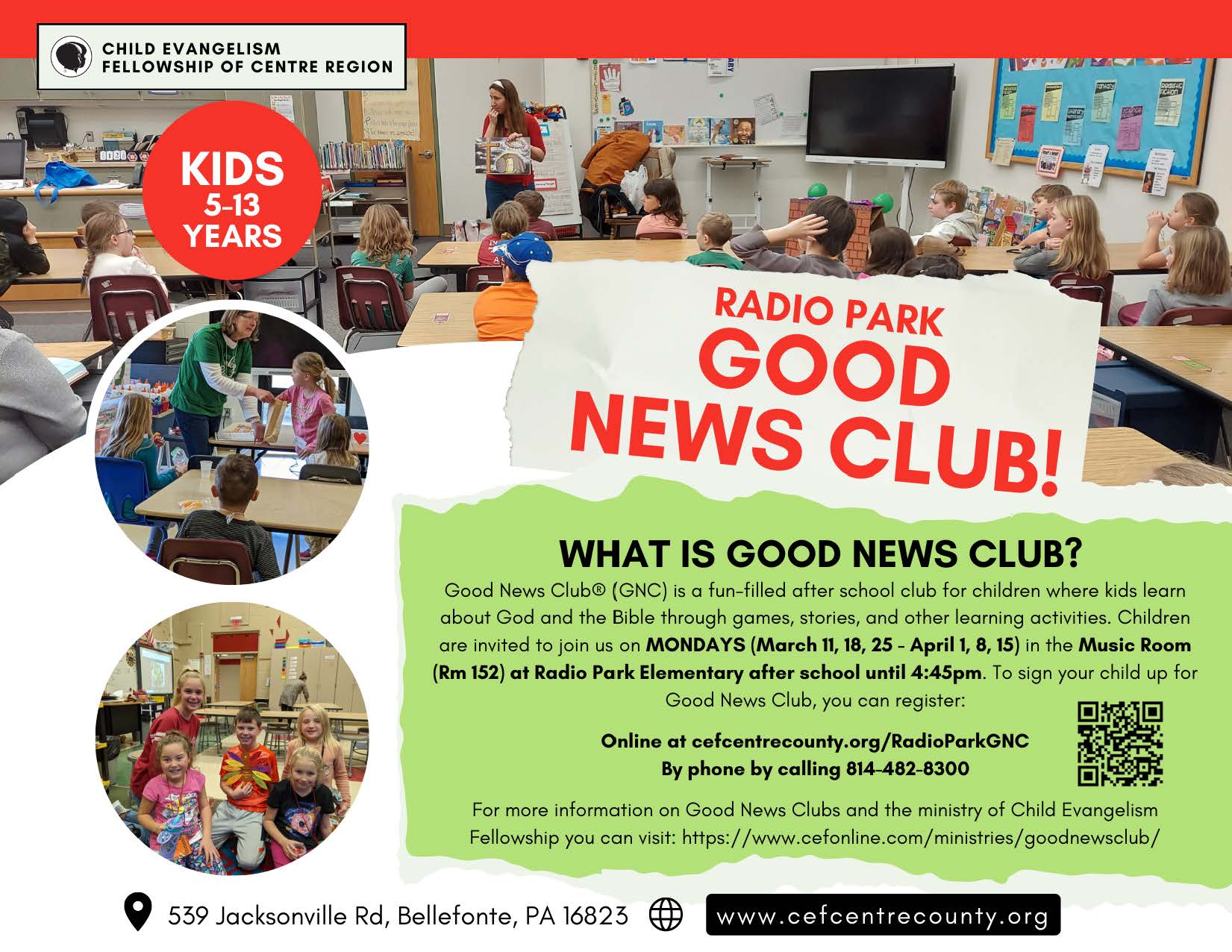 New Good News Club About to Start!