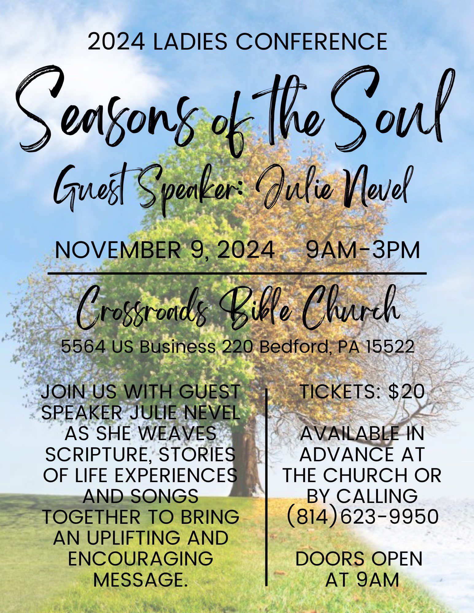 Seasons of the Soul – 2024 Ladies Conference