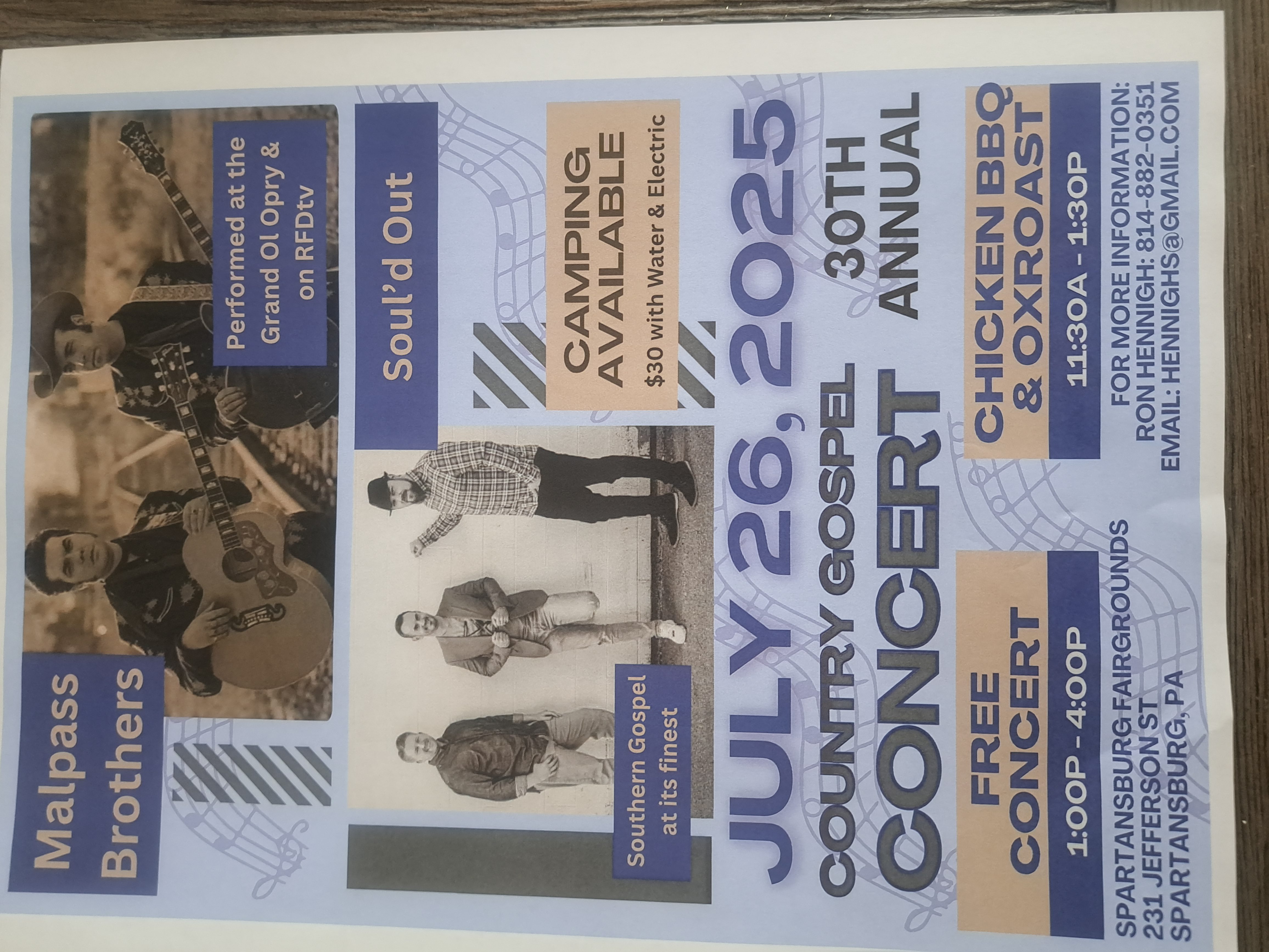Country Gospel Concert