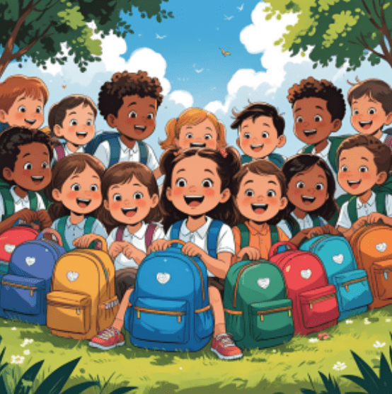 New Life Global Methodist Church Backpack blessings