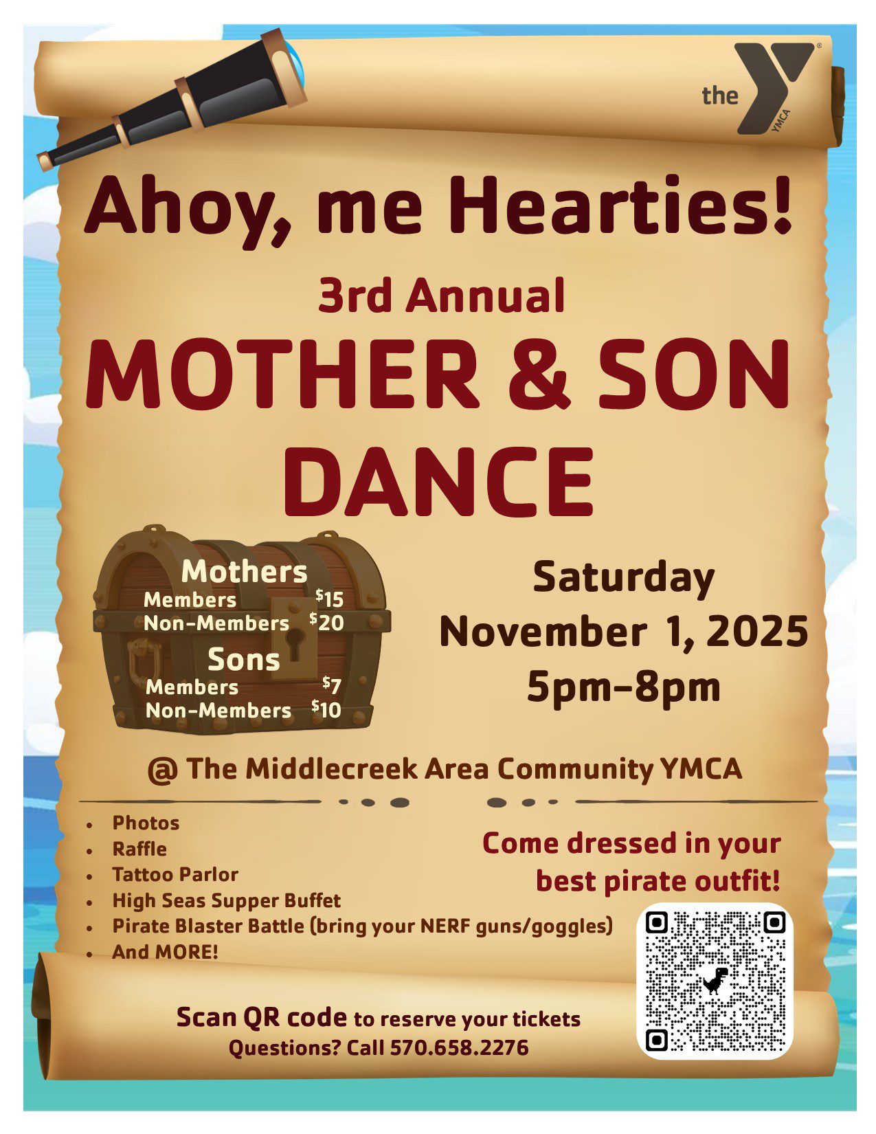 Mother and Son Dance “Pirate Themed”