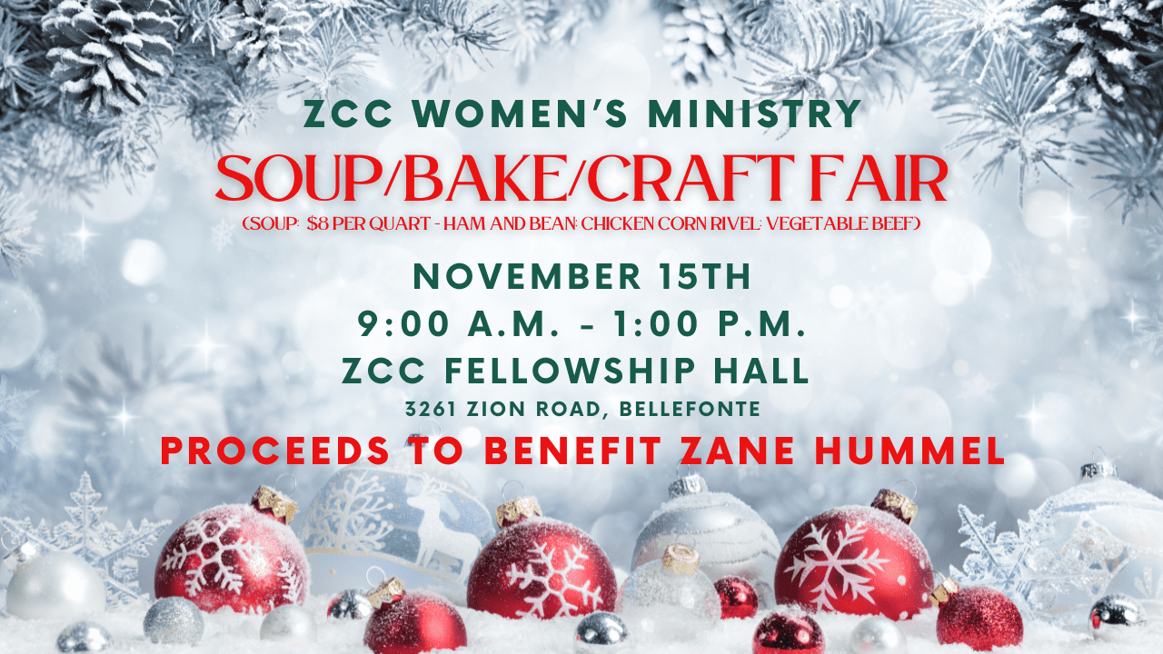 Soup/Bake/Craft Sale