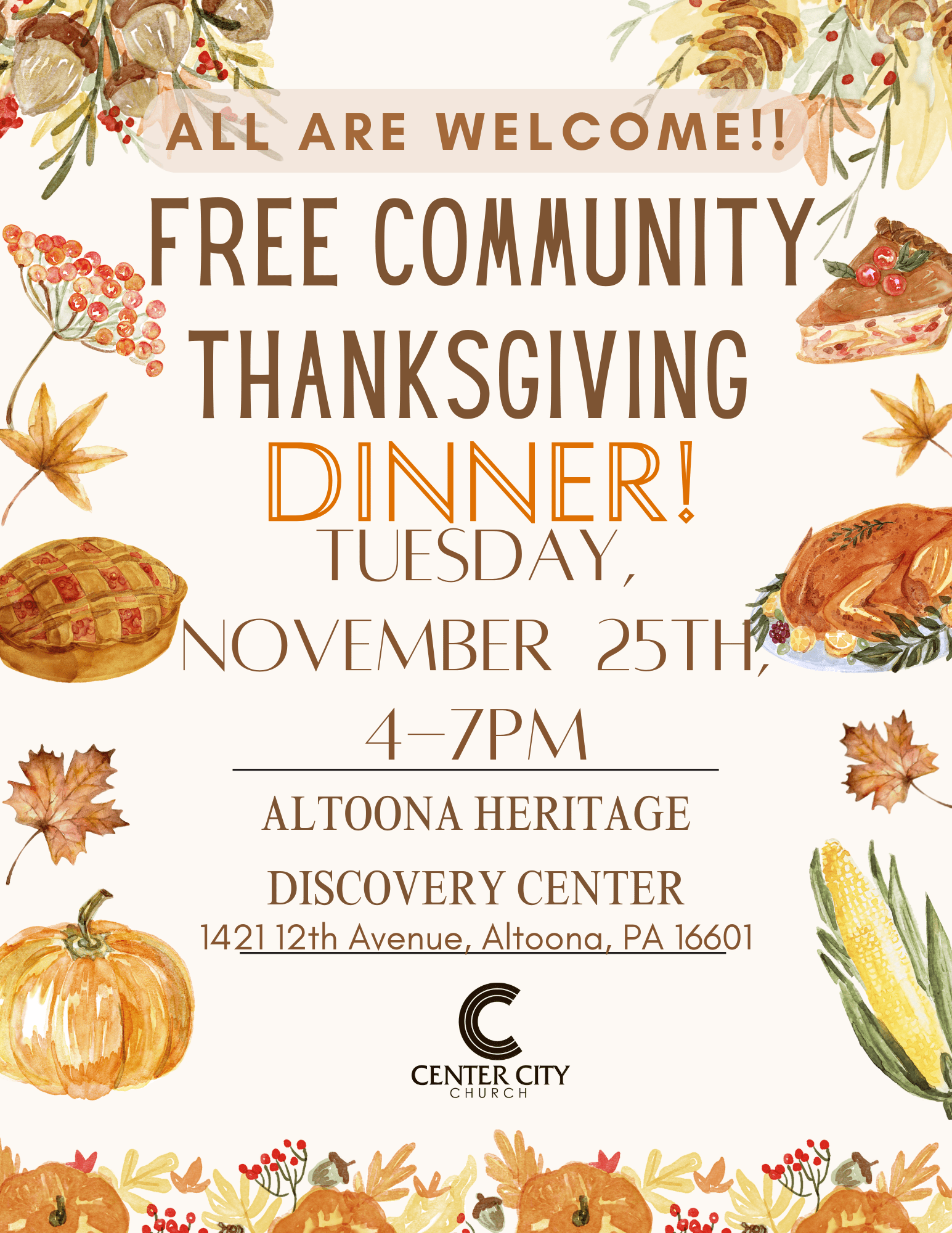 Community Thanksgiving Dinner