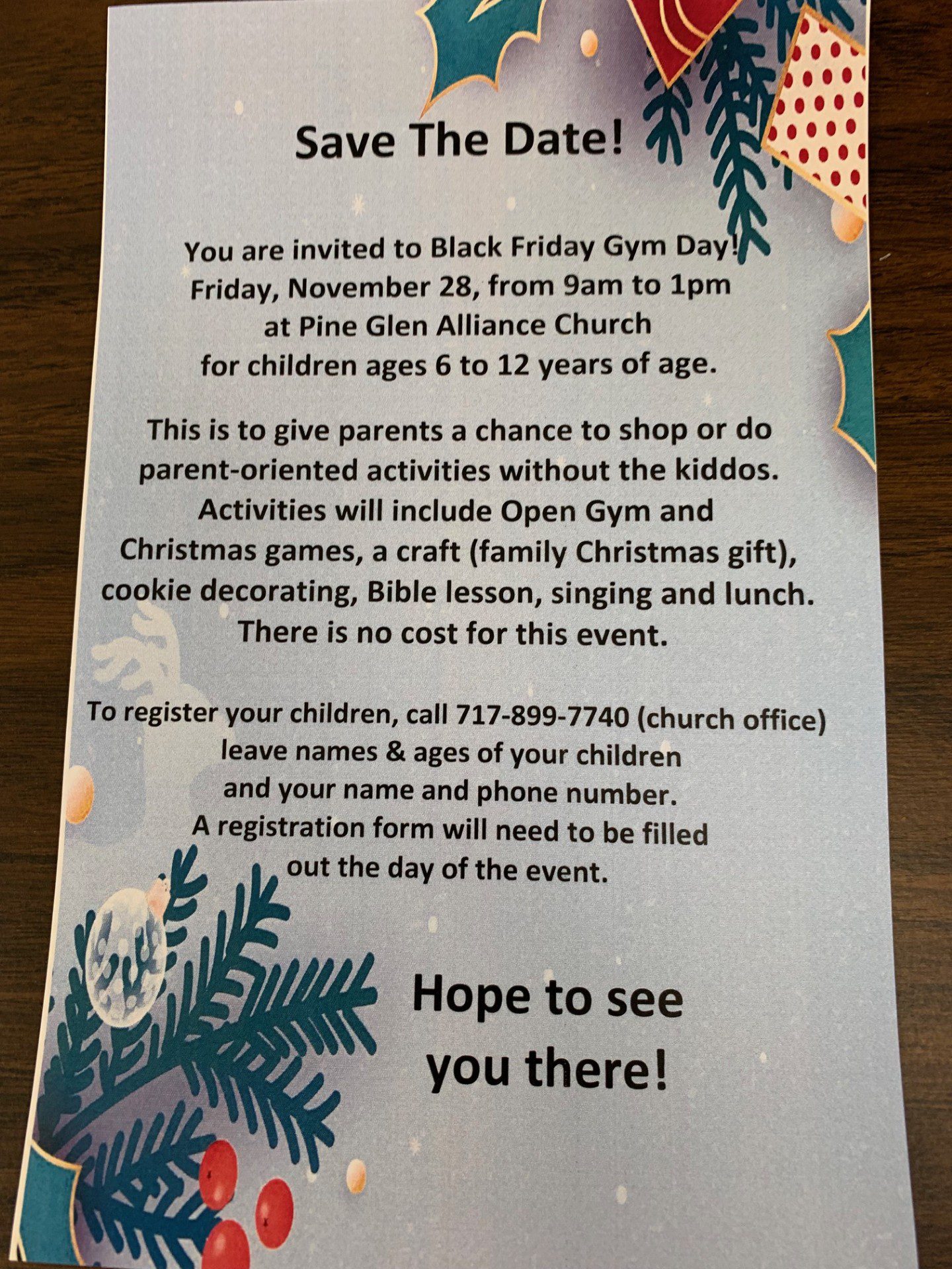 Black Friday open Gym Day