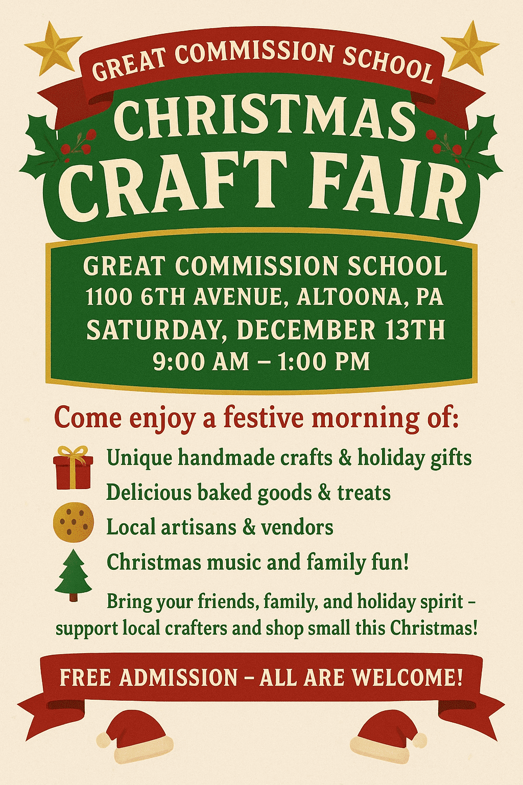 Christmas Market/Vendor Fair