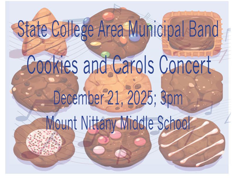 State College Municipal Band “Cookies and Carols” Concert