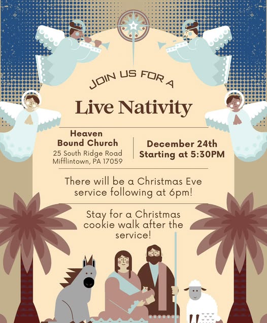 Live Walk-Through Nativity