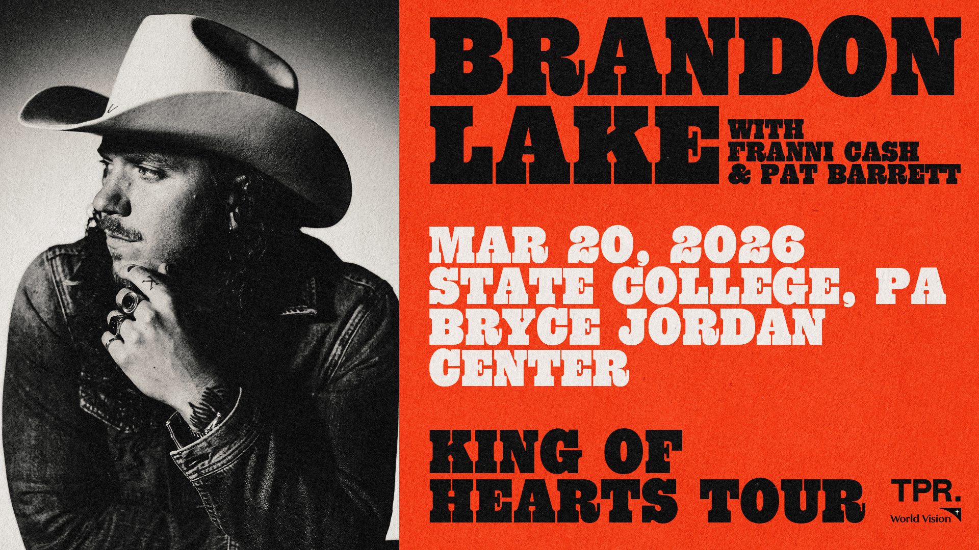 King Of Hearts Tour-Brandon Lake with Franni Cash & Pat Barrett