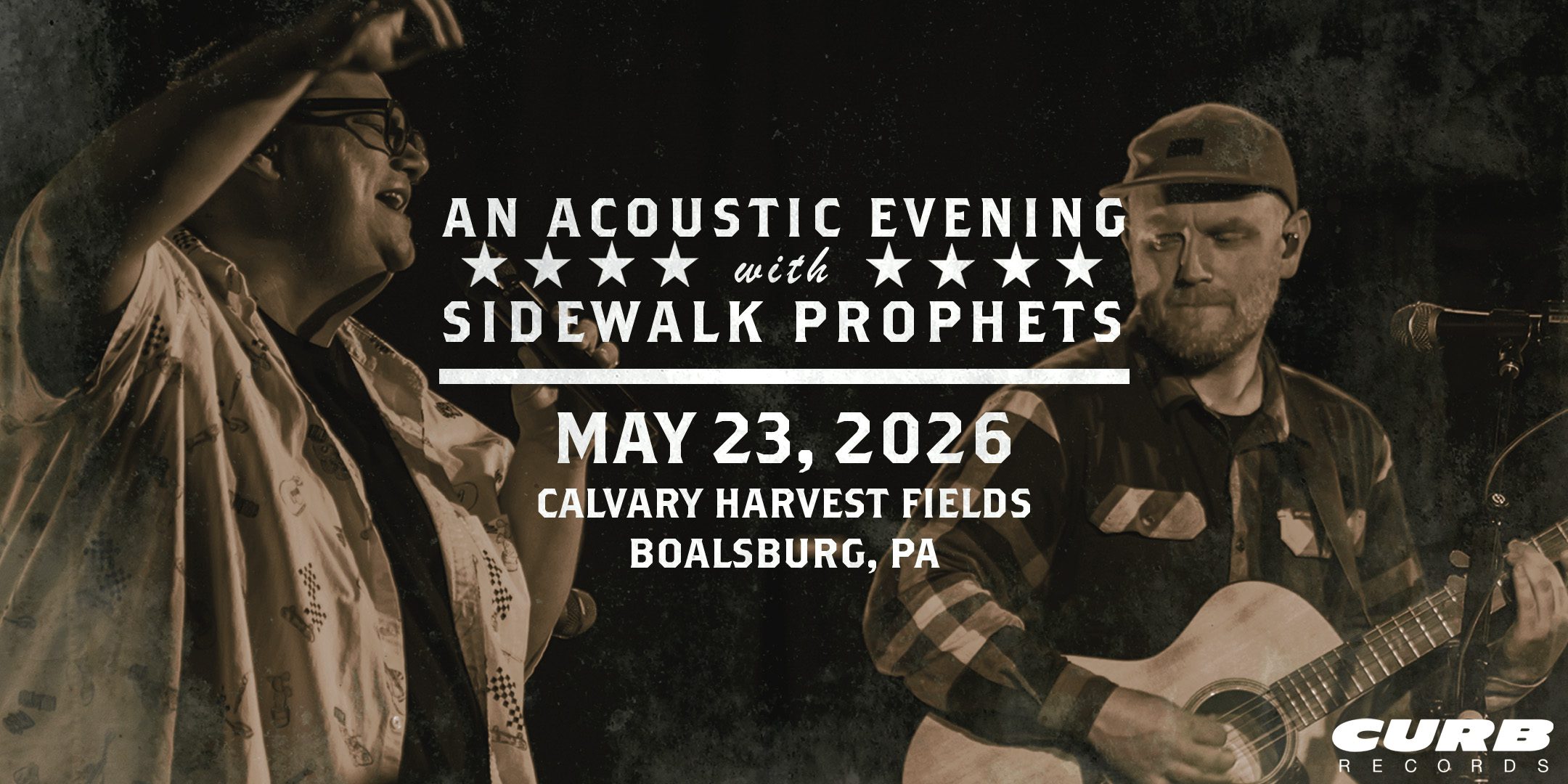 An Acoustic Evening with Sidewalk Prophets