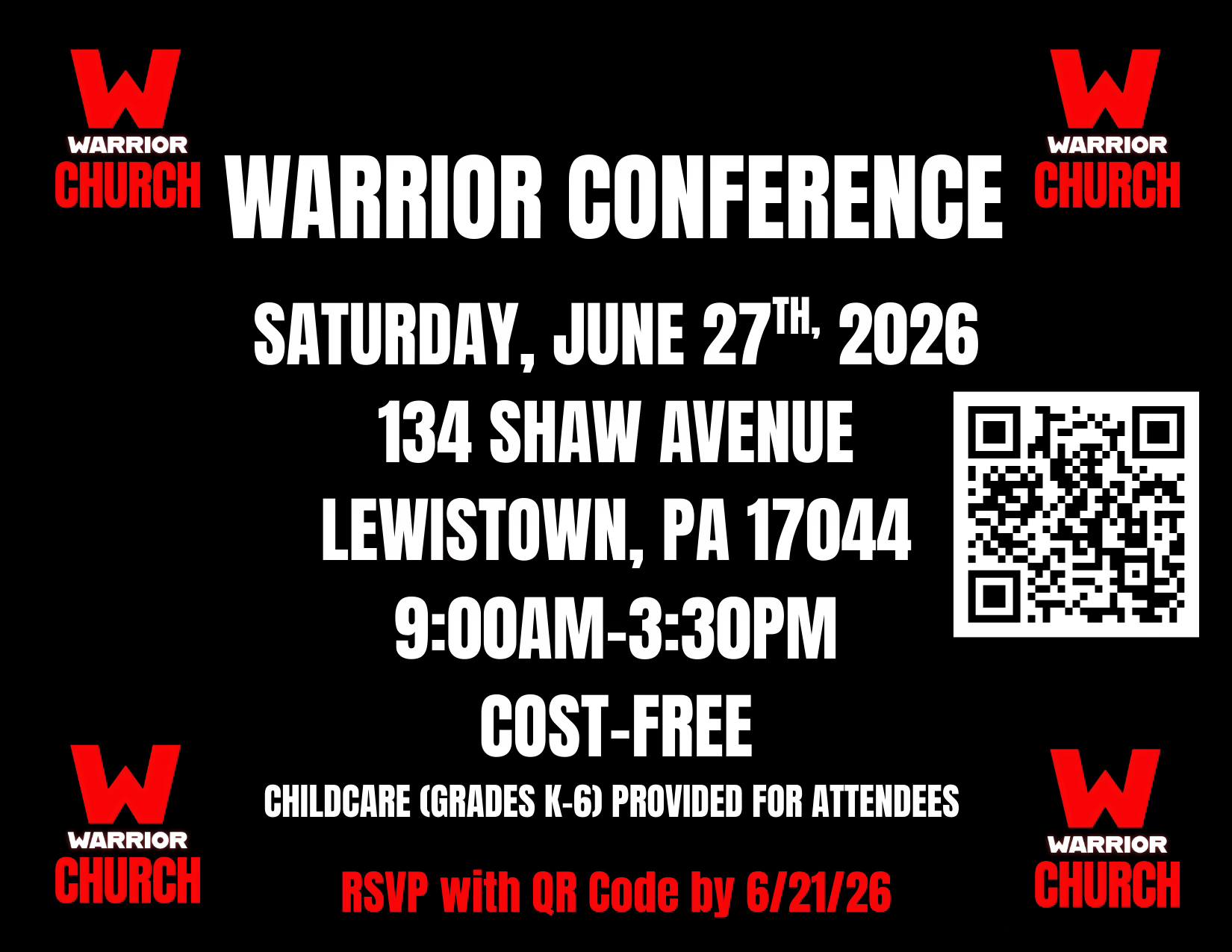 Warrior Conference 2026