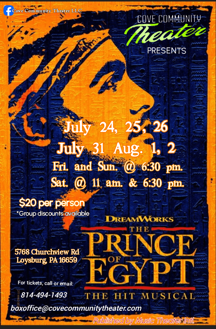 The Prince of Egypt Musical