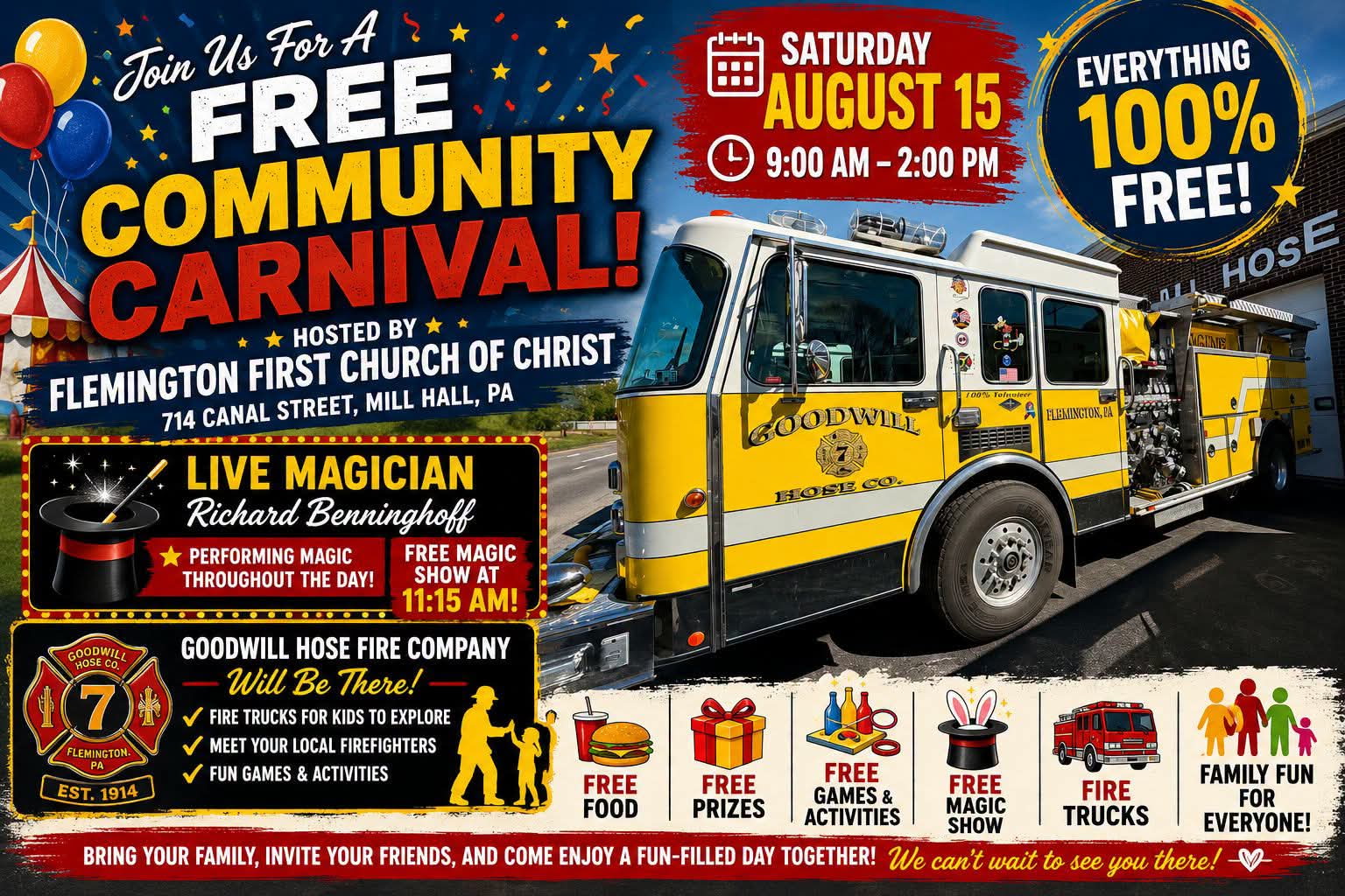 Community Carnival (Flemington First Church of Christ)